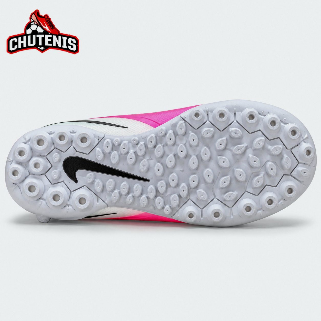 Nike Phantom GX III Elite TF Rosa/Branco