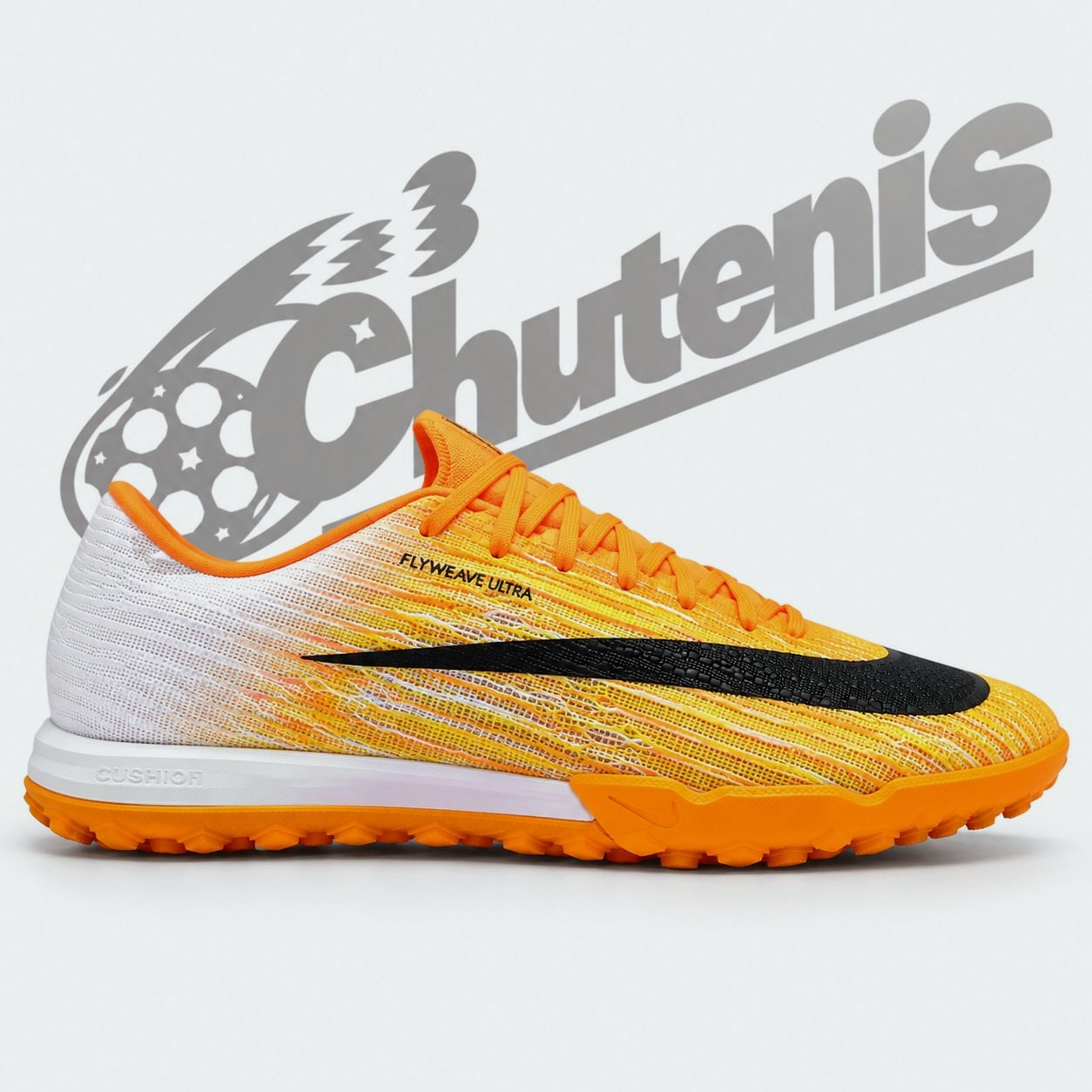 Nike Air Zoom Mercurial Vapor XV Elite TF Laranja/Branco