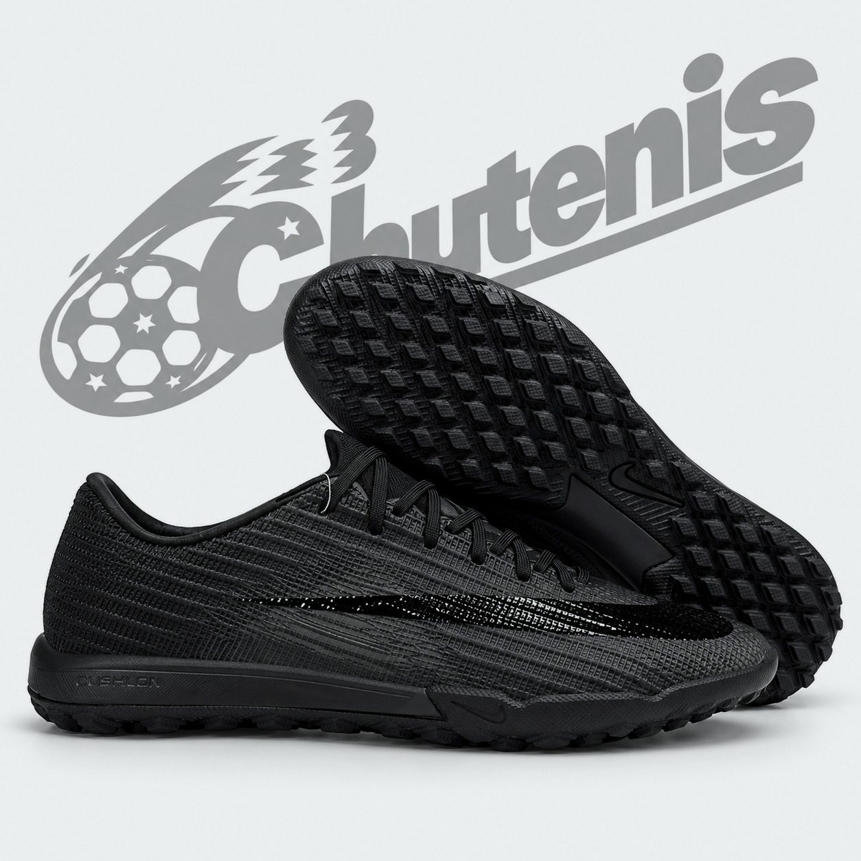 Nike Air Zoom Mercurial Vapor XV Elite TF Preto