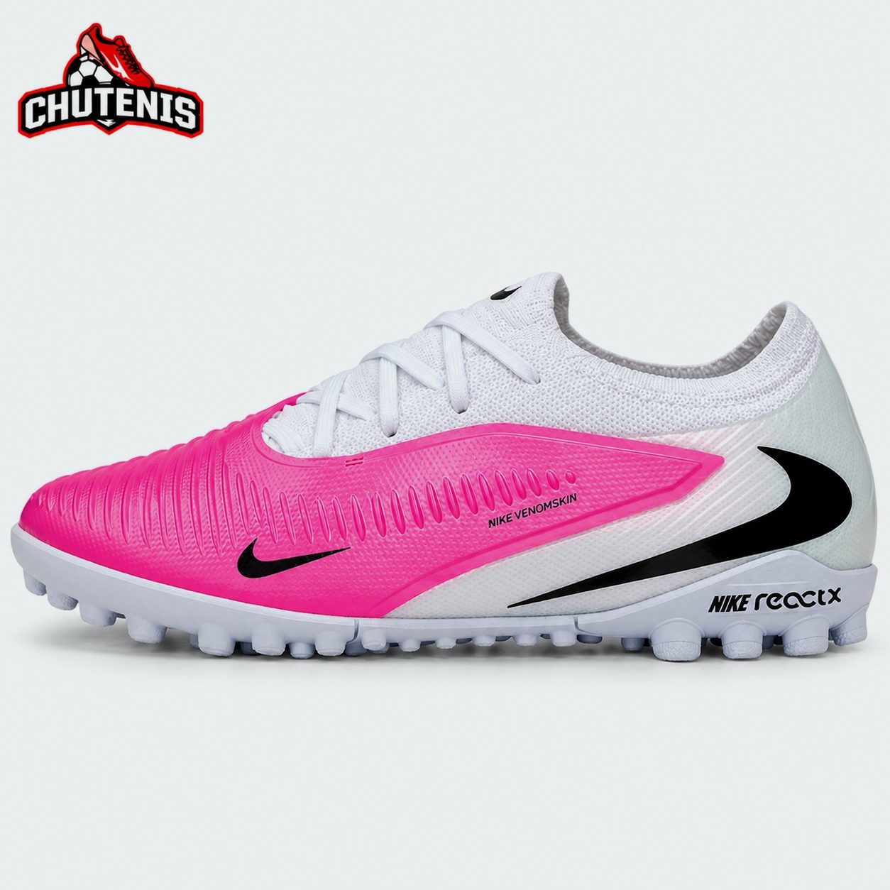 Nike Phantom GX III Elite TF Rosa/Branco
