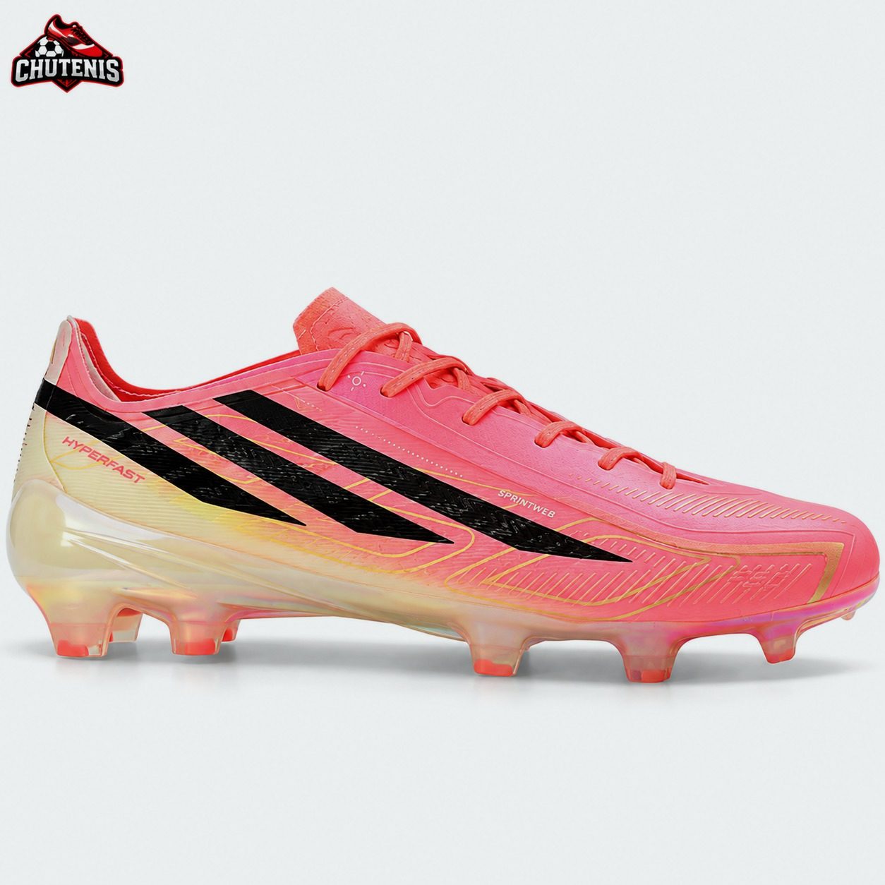 Adida F50 Elite Rosa/Amarelo